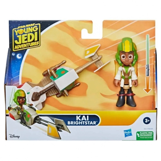 Star Wars Předškolní akční figurka s vozidlem, Kai