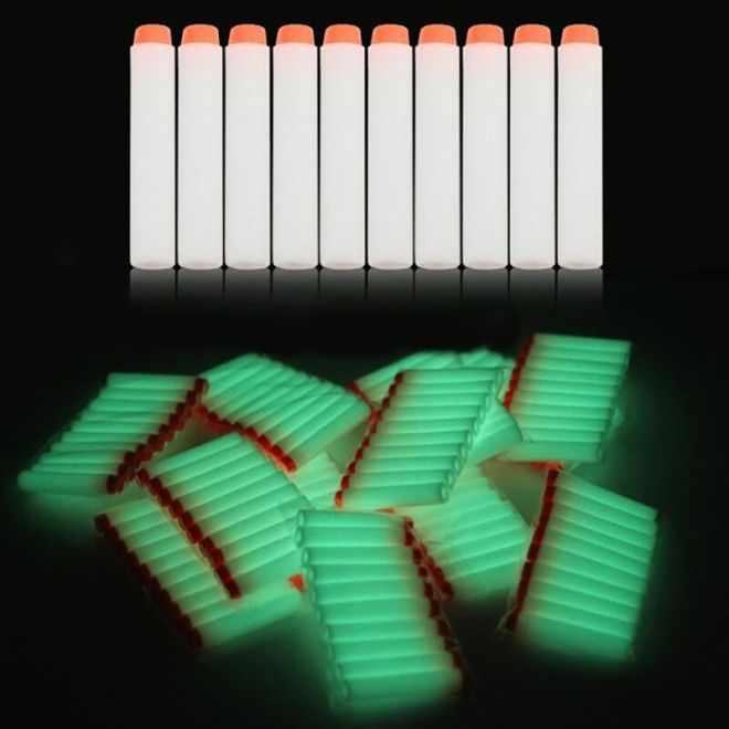 NERF kompatibilní odpalovací šipky fluorescenční 10ks