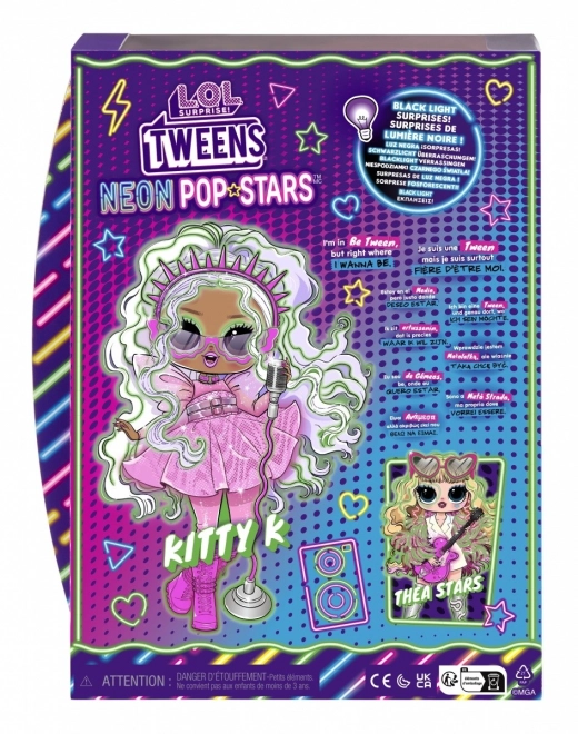 L.O.L. Surprise! Tweens neon pop hvězda Kitty K
