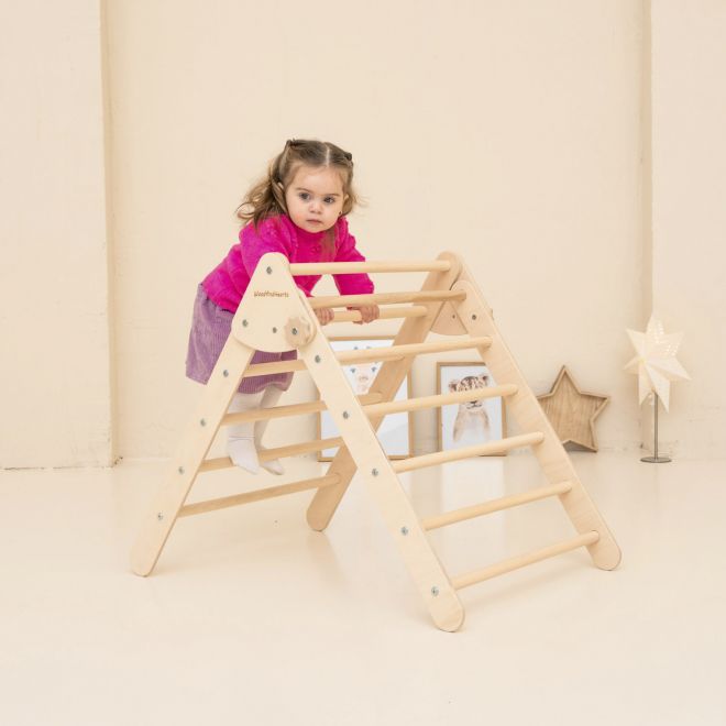 Montessori piklerový trojúhelník, Mini Natural Wood