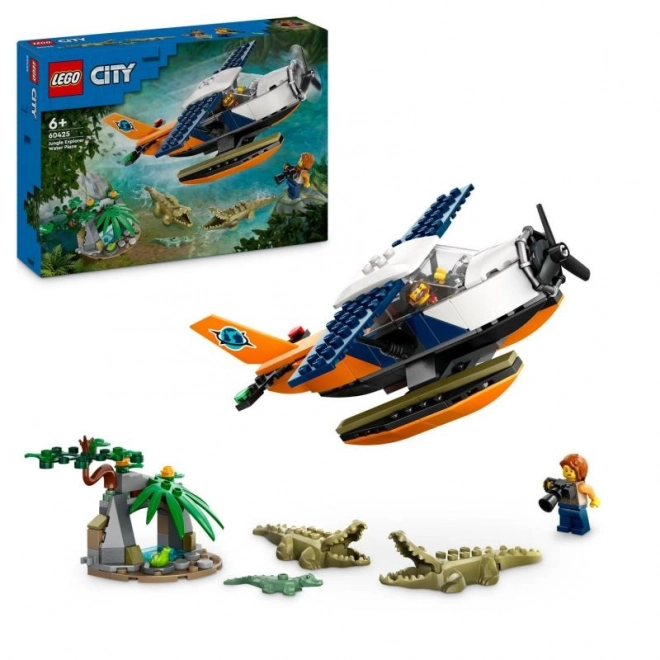 LEGO City 60425 Hydroplán na průzkum džungle