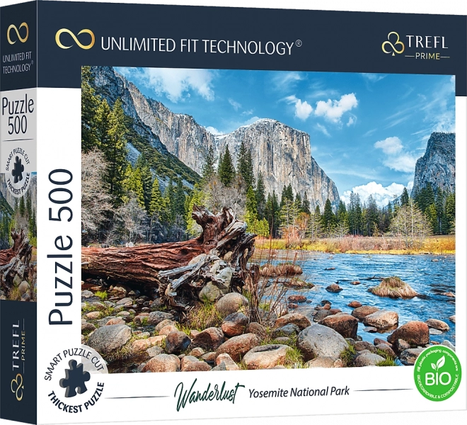 TREFL Puzzle UFT Wanderlust: Yosemitský národní park, Kalifornie, USA 500 dílků