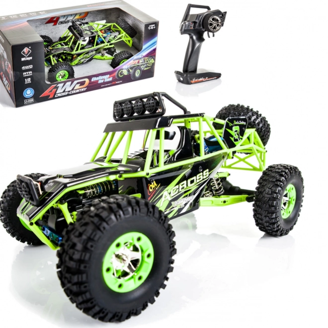 WL Toys Buggy 12428 1:12 zelená