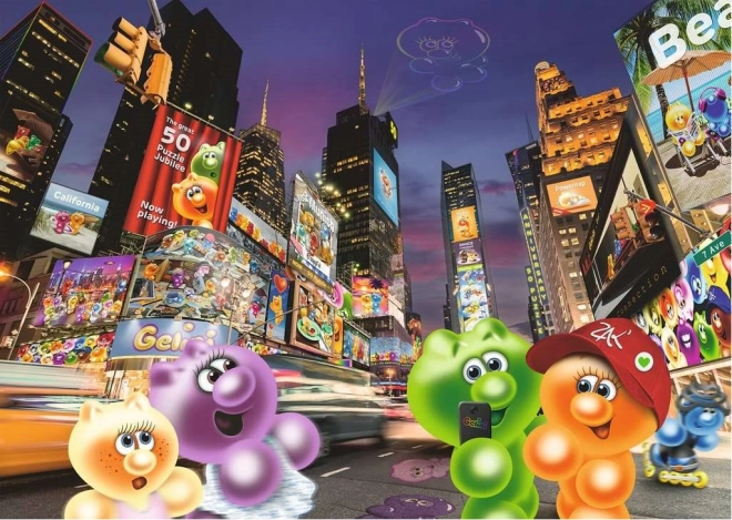 RAVENSBURGER Puzzle Gelini na Time Square 1000 dílků