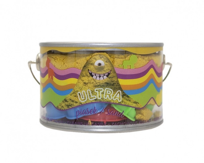 UltraSand plechovka 200g 5 forem žluté hradní formy