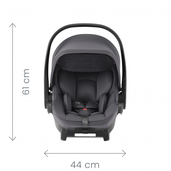 Autosedačka Baby-Safe Core s Isofix základnou v šedé