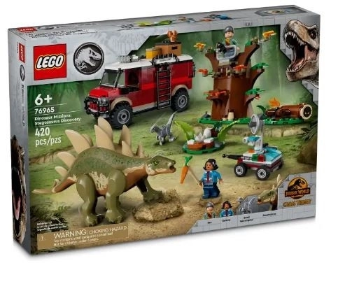 LEGO® Jurassic World 76965 Dinosauří mise: Objev stegosaura