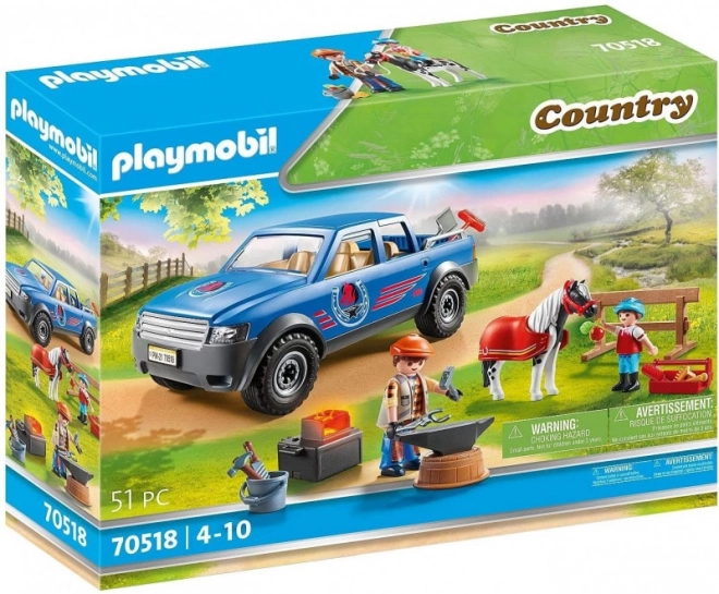Sada venkovských figurek 70518 Pojízdný kovář