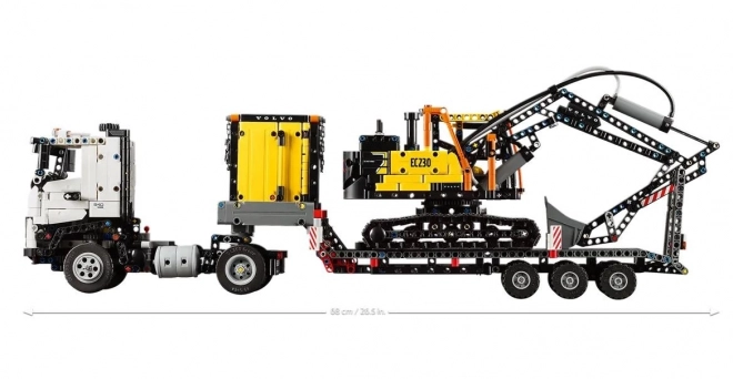 LEGO Technic 42175 Volvo FMX a koparka EC230 Electric