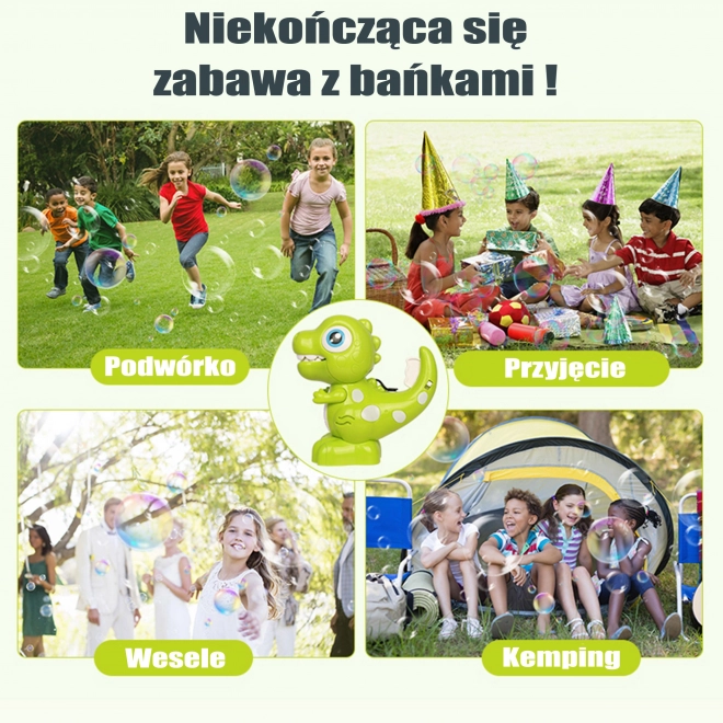 Dinosauří bublifuk pro děti