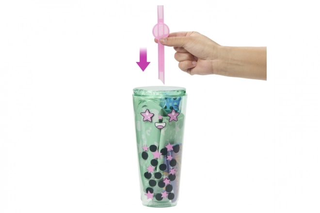 Barbie Pop reveal barbie bubble tea - zelený čaj HTJ21