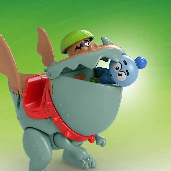 Sada figurek rytíře Gus Little Great Dragon + rytířský katapult HGP55