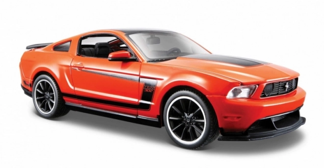 Složený model Ford Mustang Boss 302 1/24 oranžový