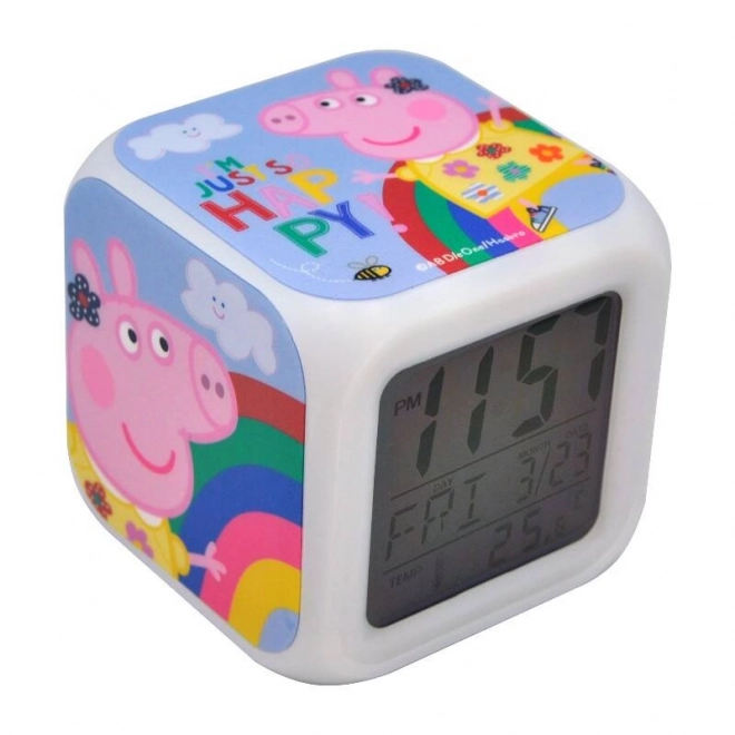 Digitální hodiny s budíkem Prasátko Peppa PP17073 KiDS Licensing