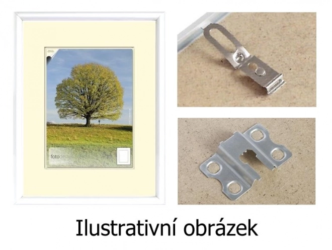 BFHM Plastový rám na puzzle 60x50cm - bílý