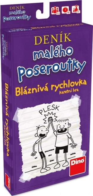 DINO Deník malého poseroutky – Bláznivá rychlovka