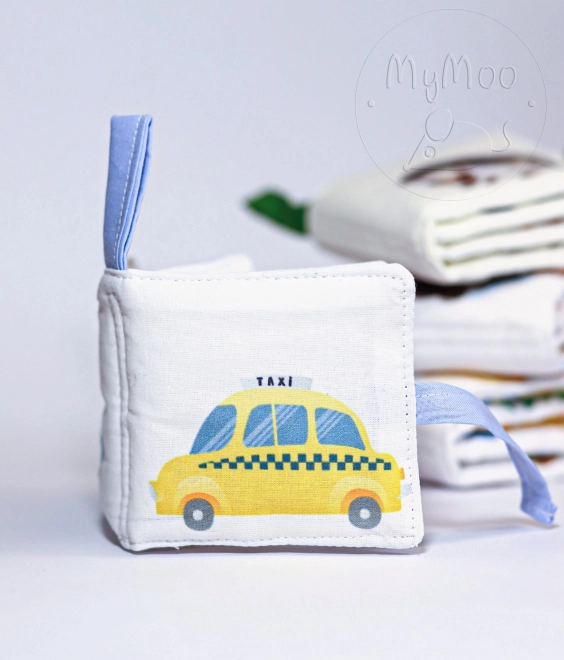 MyMoo Mini soft book - Dopravní prostředky
