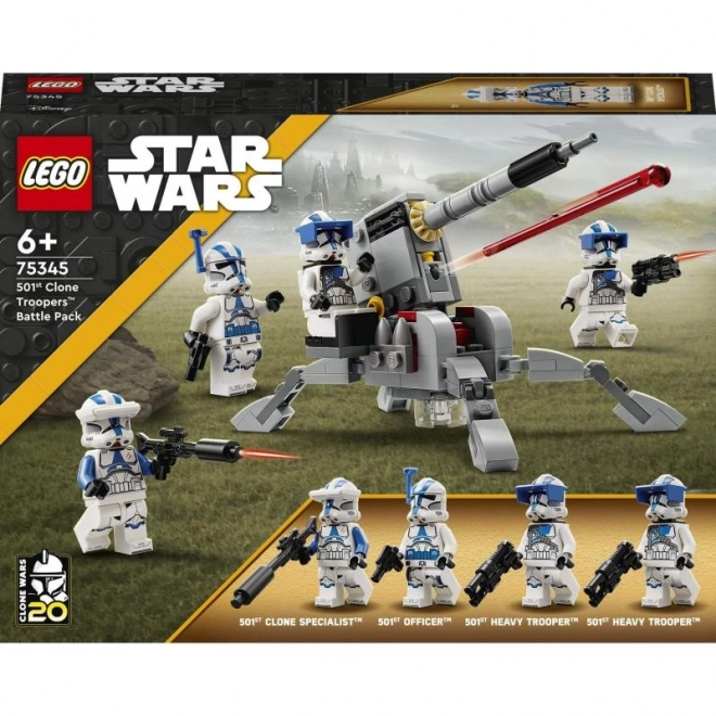 LEGO® Star Wars™ 75345 Bitevní balíček klonovaných vojáků z 501. legie