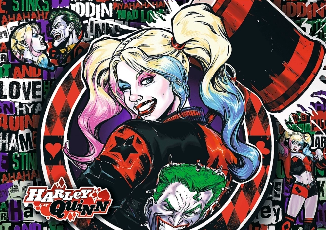 TREFL Puzzle Premium Plus Batman: Harley Quinn 1000 dílků