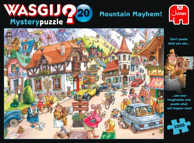 Puzzle 1000 prvků Vassgy Mystery Mountain Resort