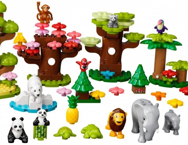 LEGO Duplo 10975 Divoká zvířata světa