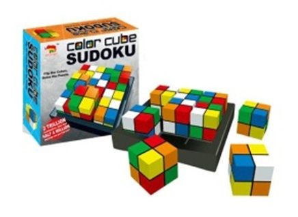 Sudoku kostka puzzle hra