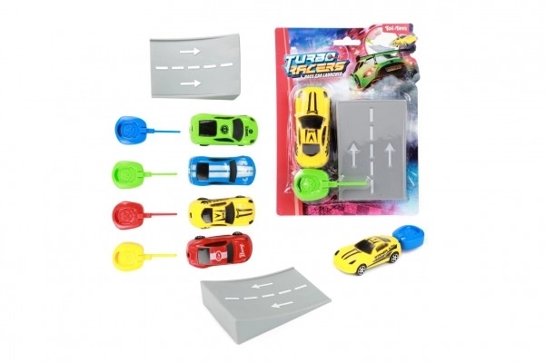 Vystřelovací auto s rampou