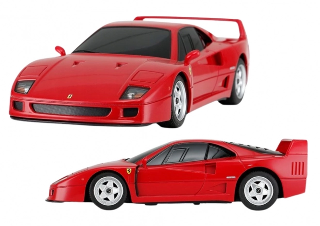 RC sportovní auto 1:24 Ferrari F40 na dálkové ovládání červené