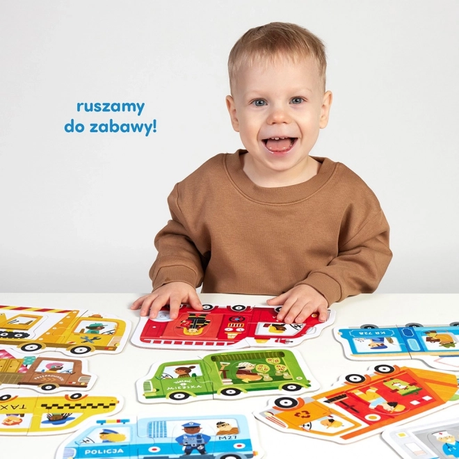 První puzzle - Vozidla