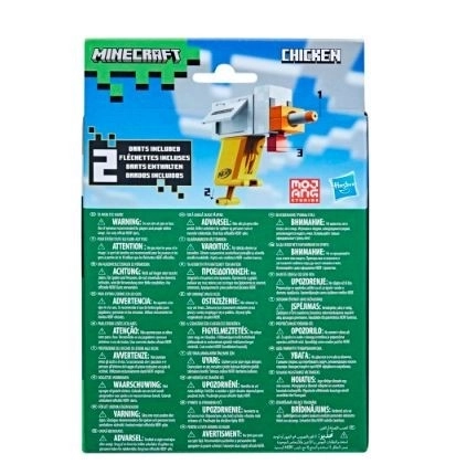 NERF Minecraft vrhač kuřat