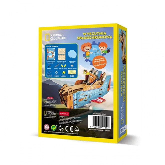 Puzzle 3D National Geographic Padákový nosič