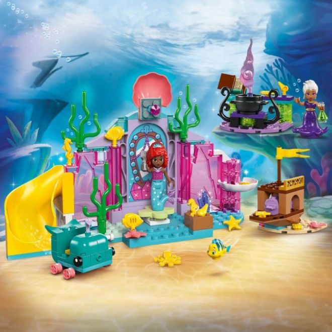 Stavebnice Disney Princess 43254 Arielčina křišťálová jeskyně