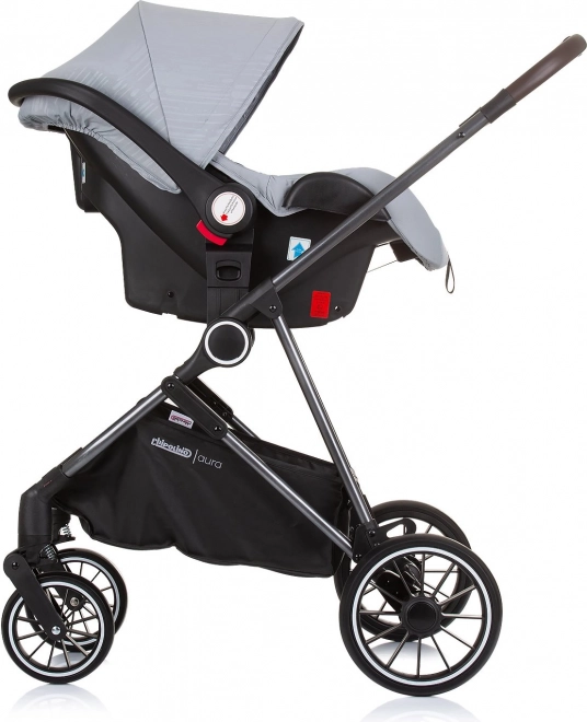 CHIPOLINO Autosedačka Aura i-Size 40-85cm – Ash Grey