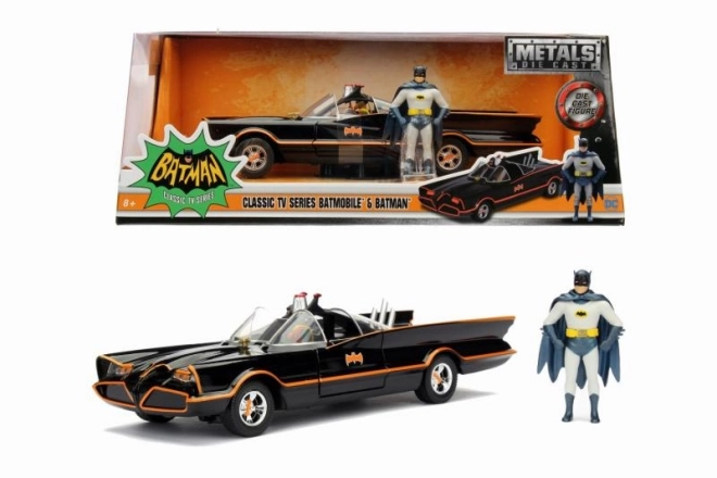 Die-cast Batman 1966 Classic Batmobile 1:24