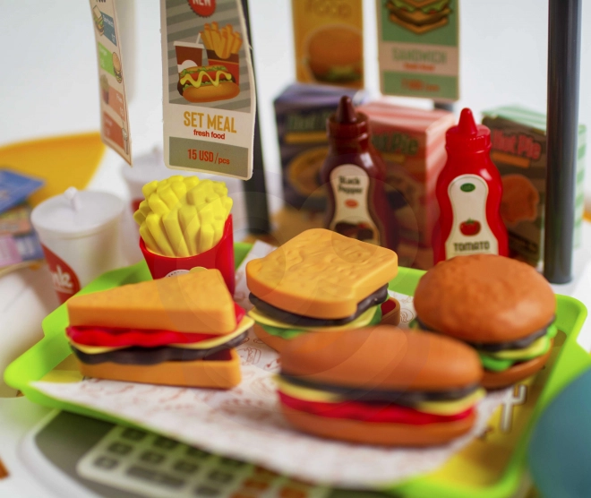 Woopie UFO fast food 3v1 hračka
