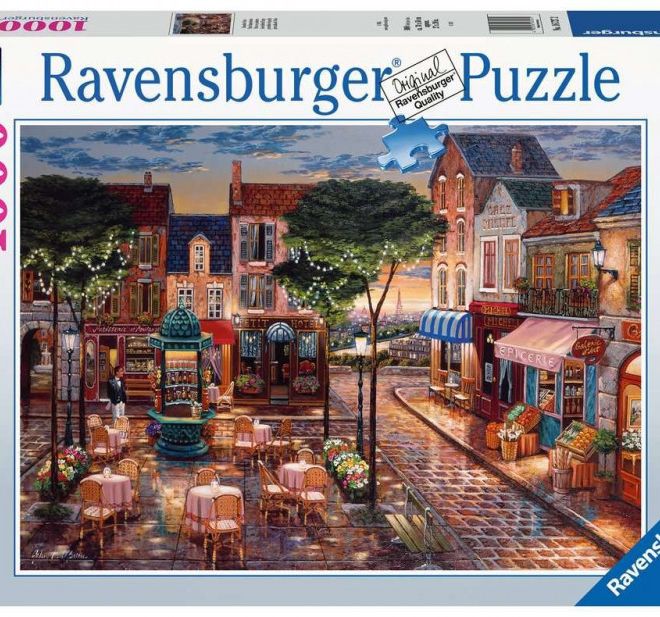 2D puzzle 1000 prvků Paříž malované