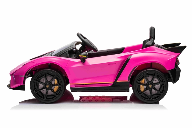 Dětské elektrické autíčko Lamborghini Invencible růžové