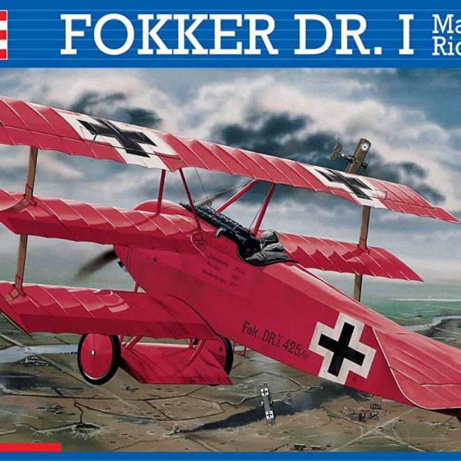 Plastikový model letounu Fokker Dr.I Richthofen