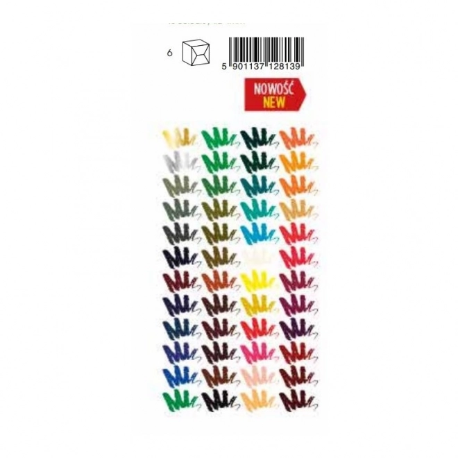 ASTRA Pastelky s XXL tuhou 48 ks