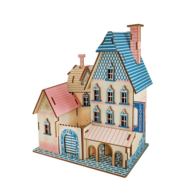 Woodcraft Dřevěné 3D puzzle Vila PACA