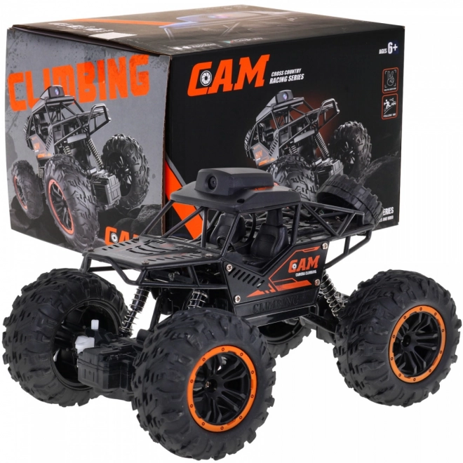 Cross Country Crawler s Wi-Fi kamerou pro děti 6+ Dálkově ovládaný model 1:18 Záznam trasy