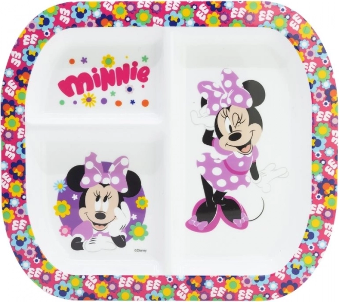 Dětský obdélníkový talíř s motivem Minnie