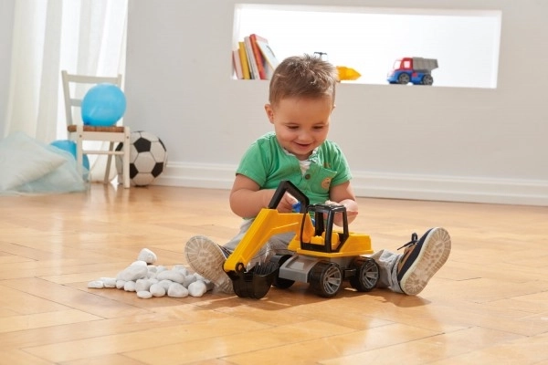 Auto Truxx bagr s figurkou 38cm