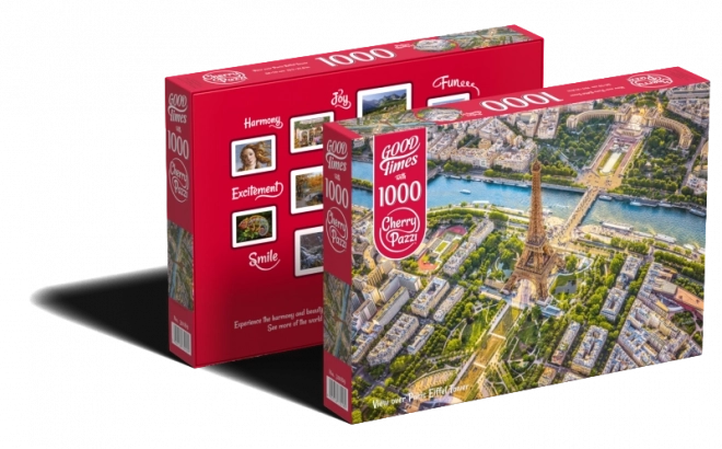 Puzzle Eiffelova věž v Paříži 1000 dílků od Good Times