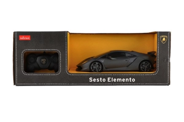 RC šedé auto Lamborghini Sesto Elemento na dálkové ovládání