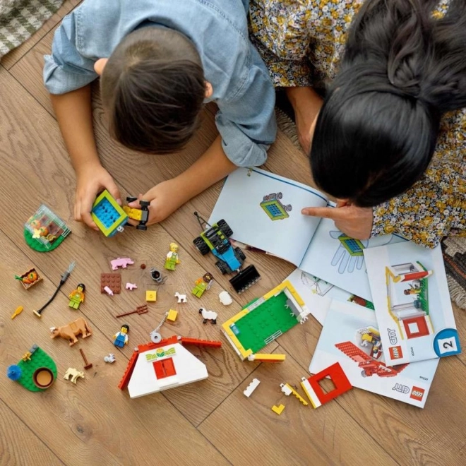 LEGO City 60346 Stodola a zvířátka z farmy