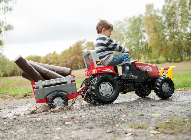 Dětský traktorek RollyJunior s přívěsem