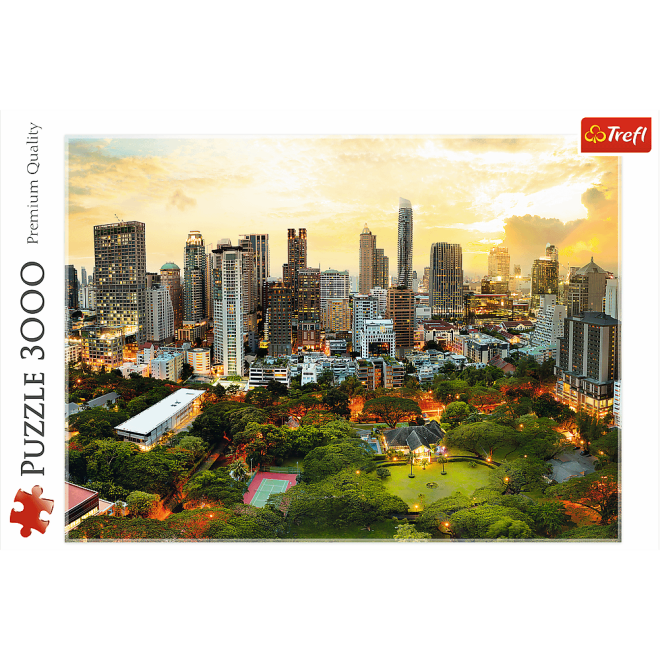 TREFL Puzzle Soumrak v Bangkoku, Thajsko 3000 dílků