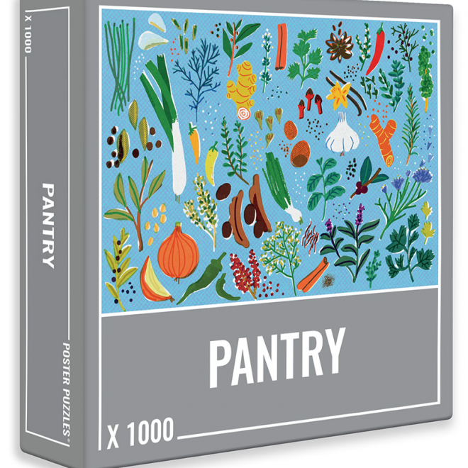 CLOUDBERRIES Puzzle Pantry 1000 dílků