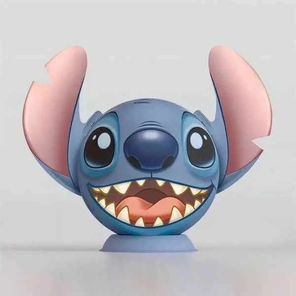 RAVENSBURGER Puzzleball Stitch s ušima 77 dílků